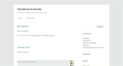 Desktop Screenshot of palmbrasil.com.br