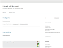 Tablet Screenshot of palmbrasil.com.br
